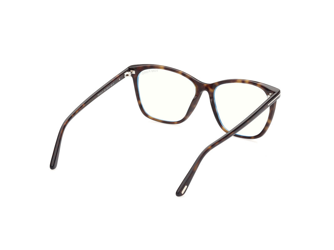 Dark Havana Female Glasses Tom Ford 889214268686