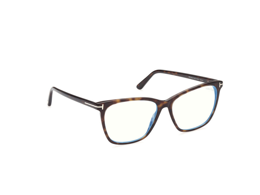 Dark Havana Female Glasses Tom Ford 889214268686