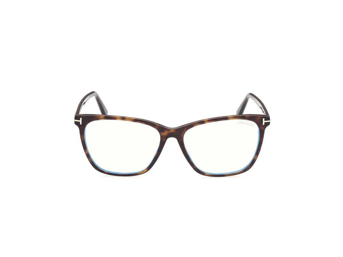 Dark Havana Female Glasses Tom Ford 889214268686