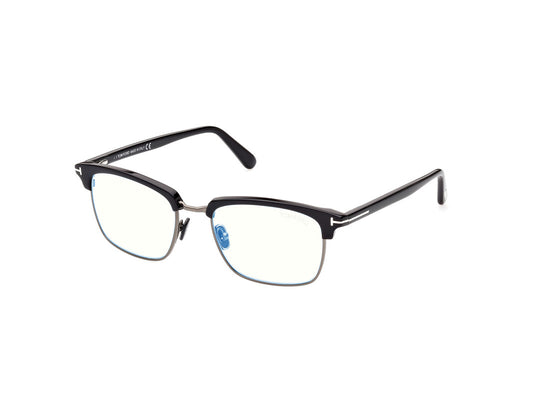 Shiny Gunmetal Male Glasses Tom Ford 889214327123