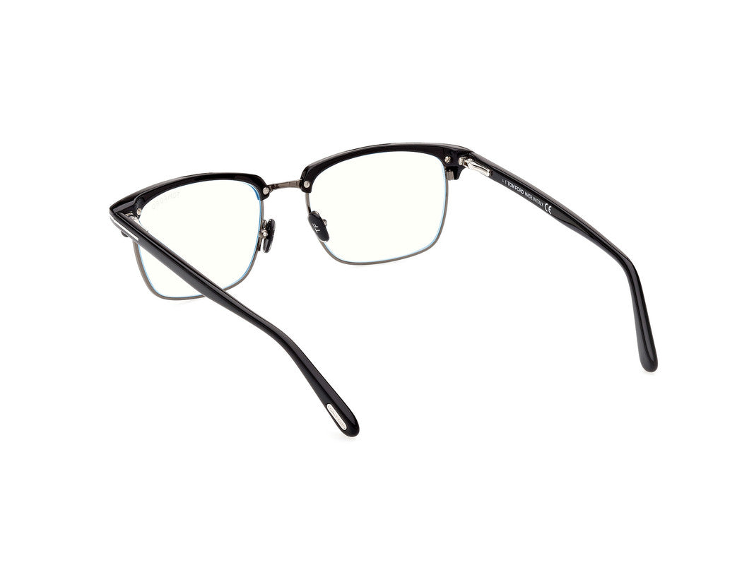 Shiny Gunmetal Male Glasses Tom Ford 889214327123