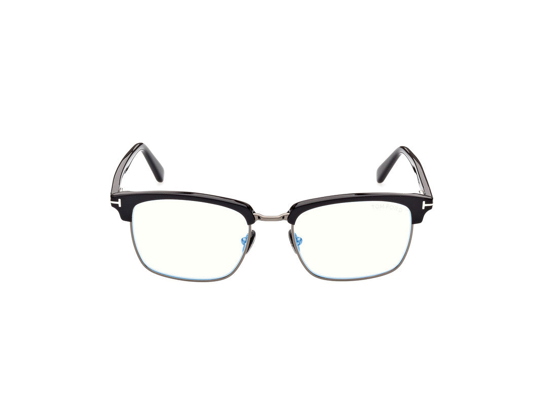 Shiny Gunmetal Male Glasses Tom Ford 889214327123