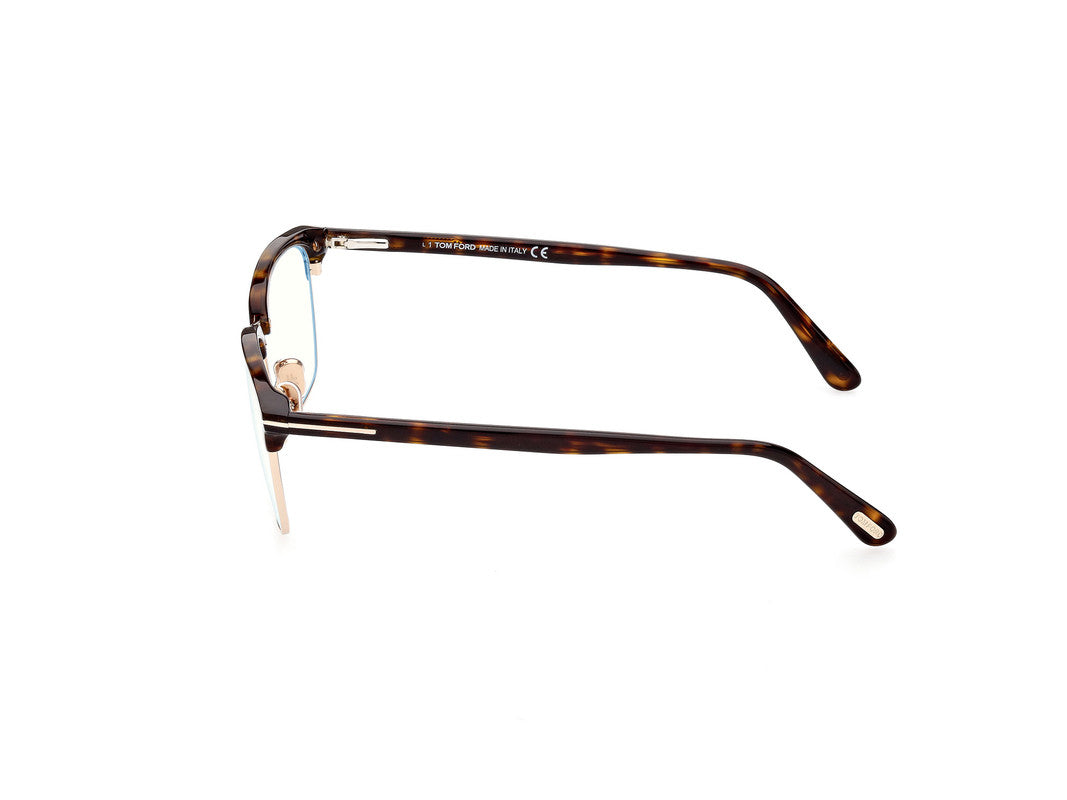 Shiny Rose Gold Male Glasses Tom Ford 889214327130