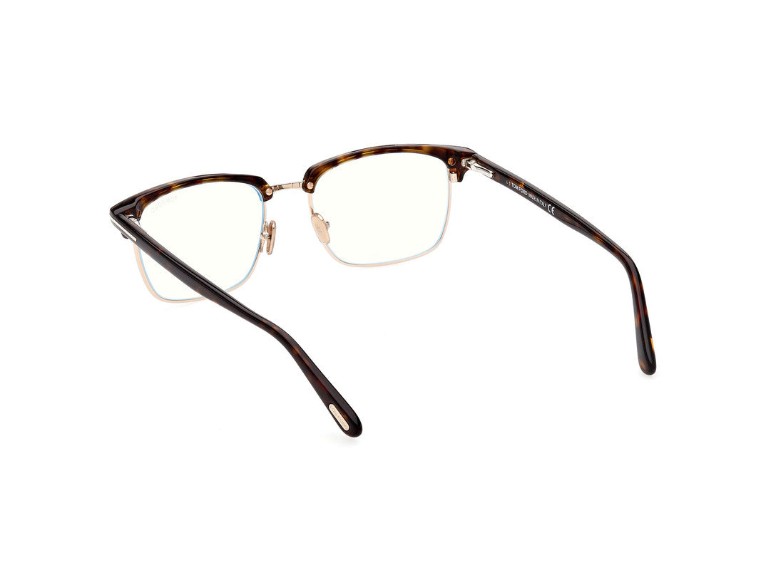 Shiny Rose Gold Male Glasses Tom Ford 889214327130