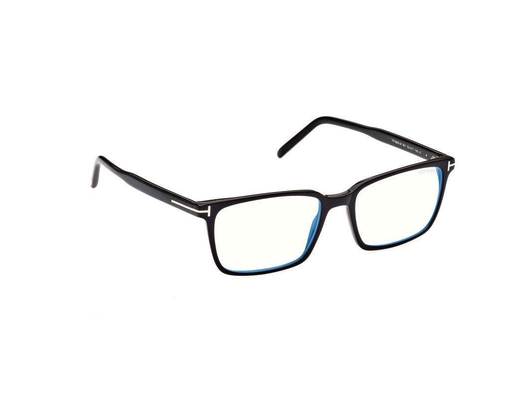 Shiny Black Male Glasses Tom Ford 889214327192