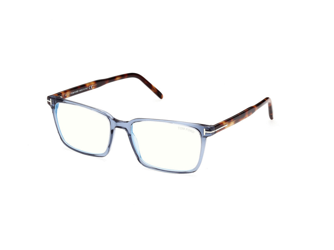 Shiny Light Blue Male Glasses Tom Ford 889214327222