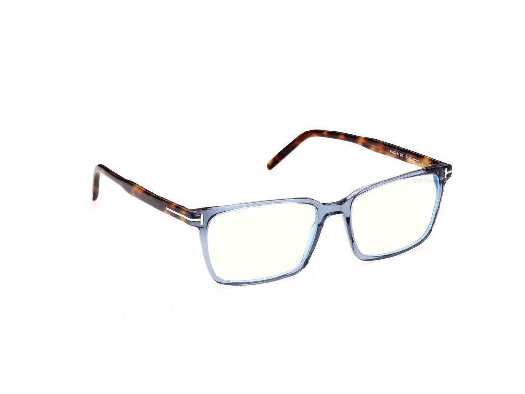 Shiny Light Blue Male Glasses Tom Ford 889214327222