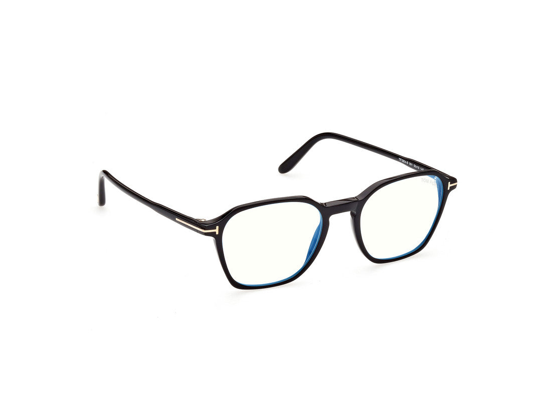 Shiny Black Male Glasses Tom Ford 889214327338