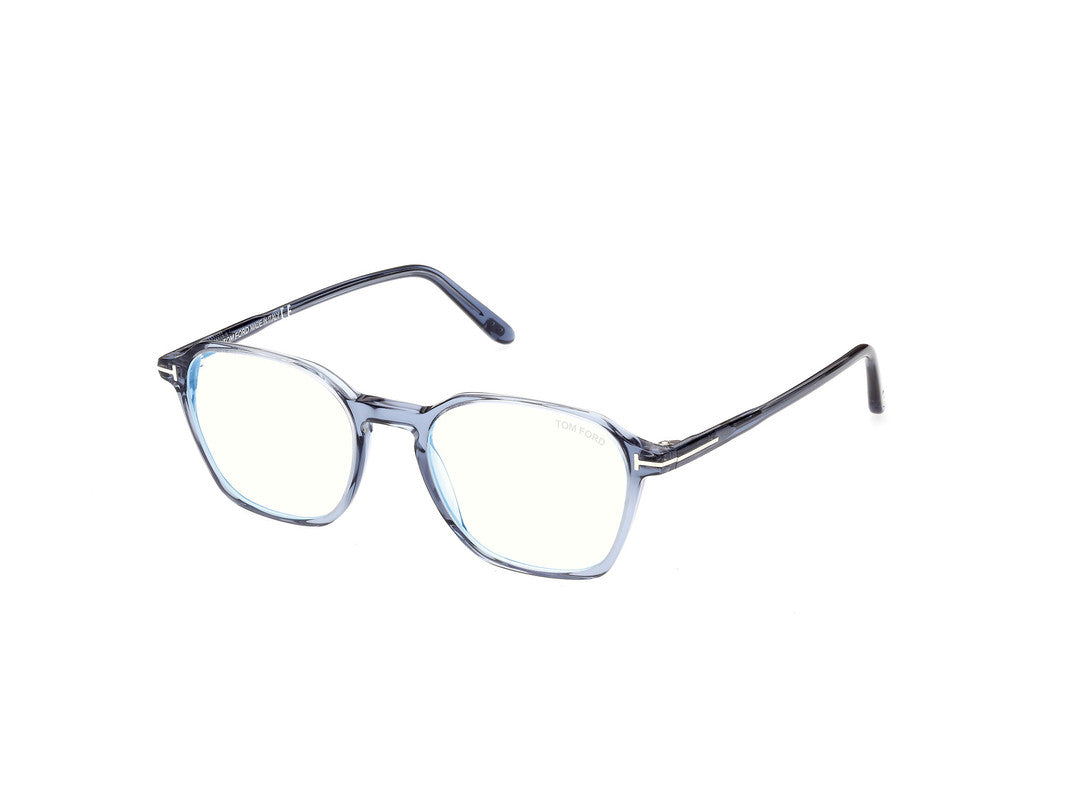 Shiny Light Blue Male Glasses Tom Ford 889214327369