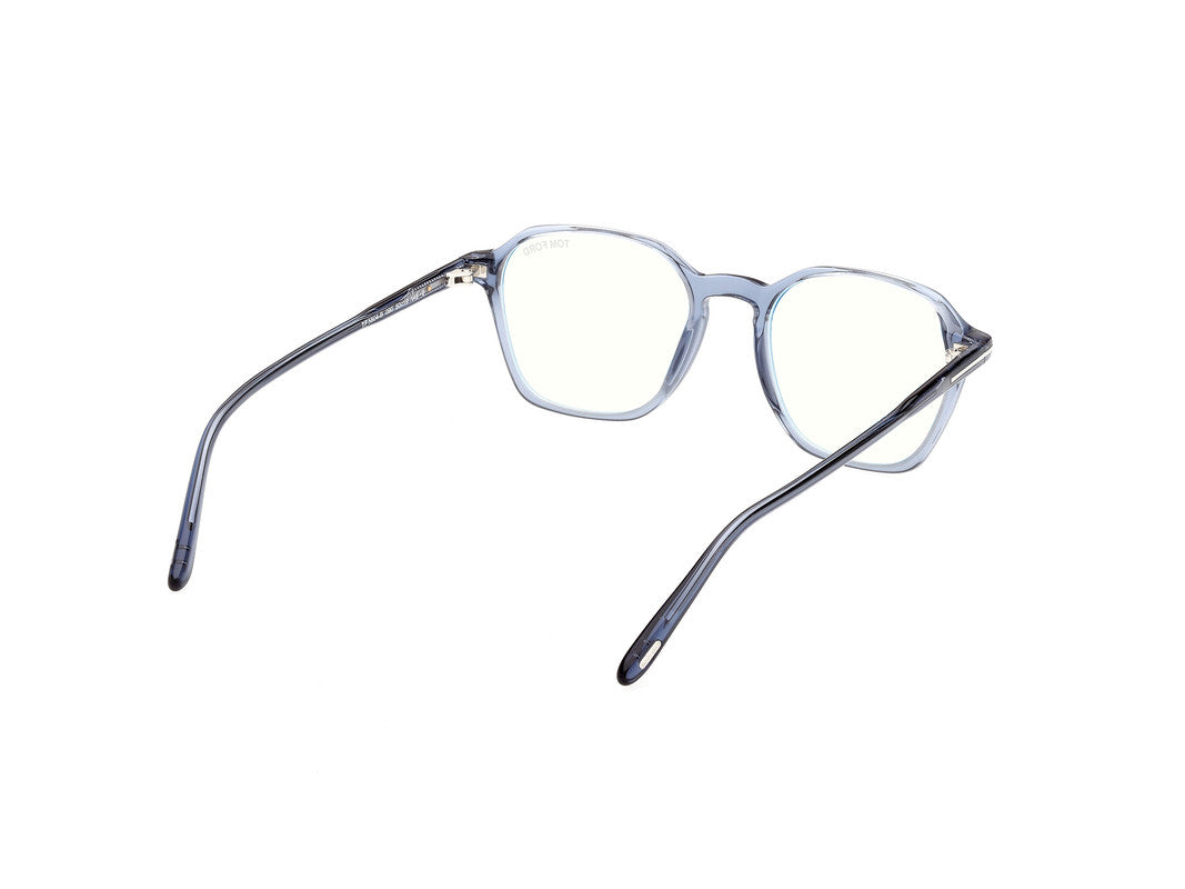 Shiny Light Blue Male Glasses Tom Ford 889214327369