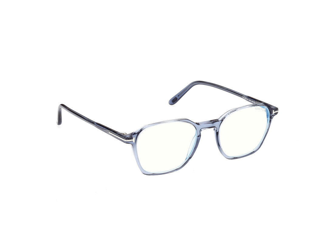 Shiny Light Blue Male Glasses Tom Ford 889214327369