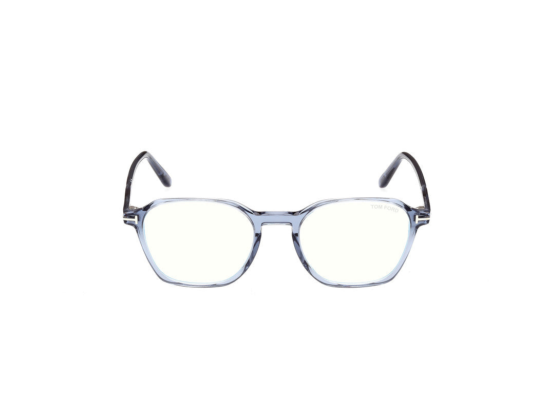 Shiny Light Blue Male Glasses Tom Ford 889214327369