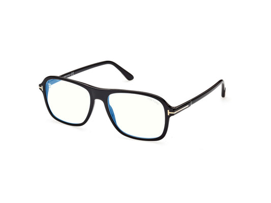 Shiny Black Male Glasses Tom Ford 889214327406