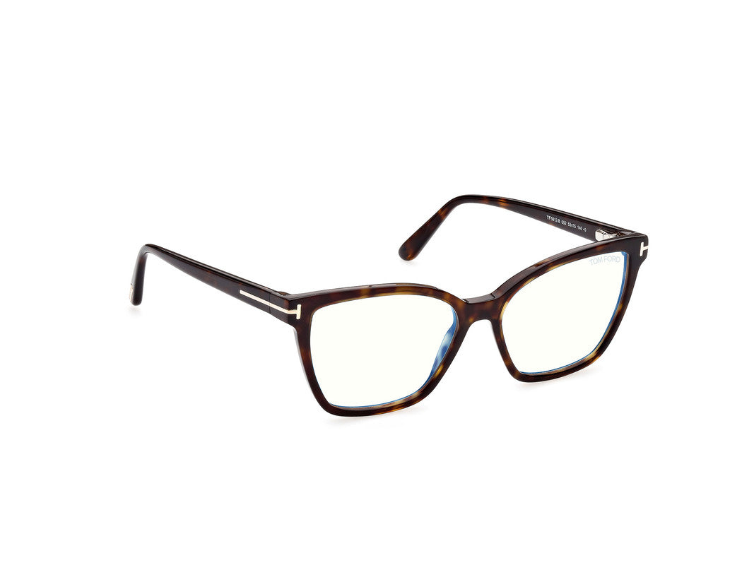 Dark Havana Female Glasses Tom Ford 889214327635