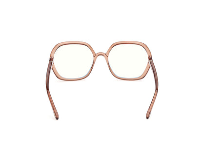 Shiny Light Brown Female Eyeglasses Tom Ford 889214685407