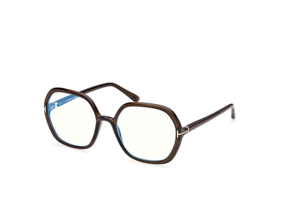 Shiny Dark Green Female Eyeglasses Tom Ford 889214685414