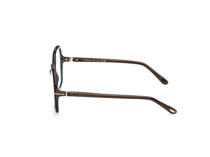 Shiny Dark Green Female Eyeglasses Tom Ford 889214685414