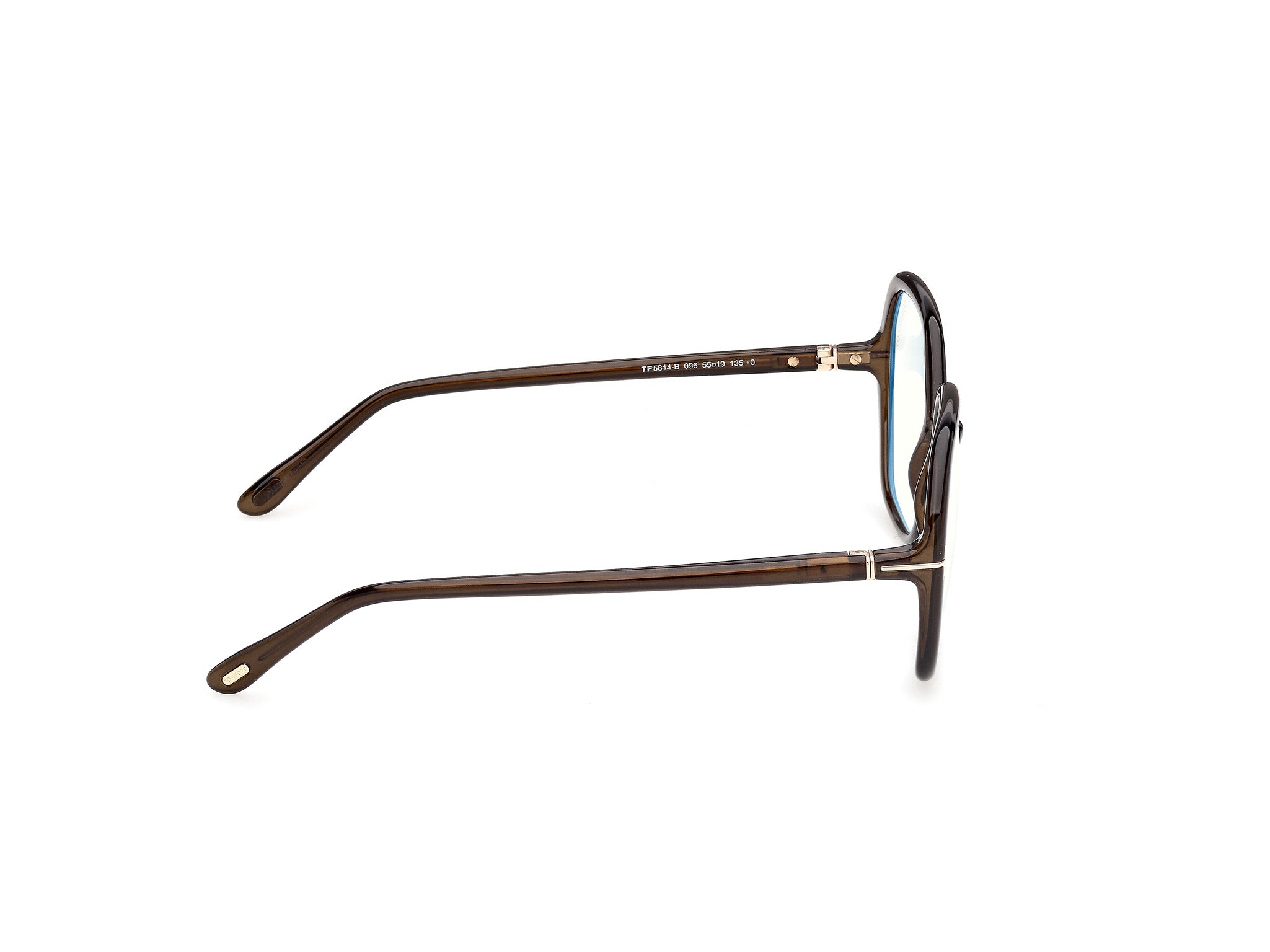 Shiny Dark Green Female Eyeglasses Tom Ford 889214685414