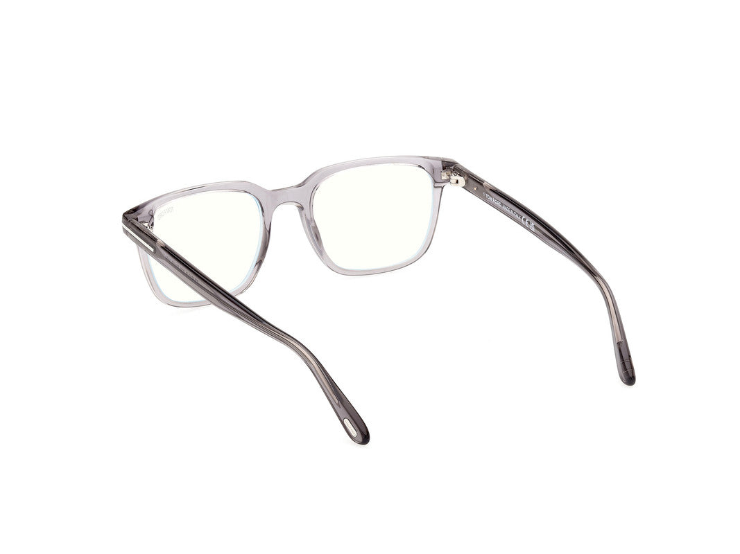 Shiny Grey Male Glasses Tom Ford 889214336927