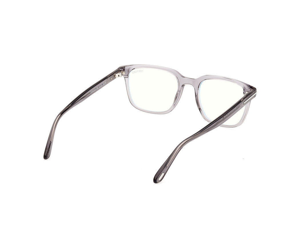 Shiny Grey Male Glasses Tom Ford 889214336927