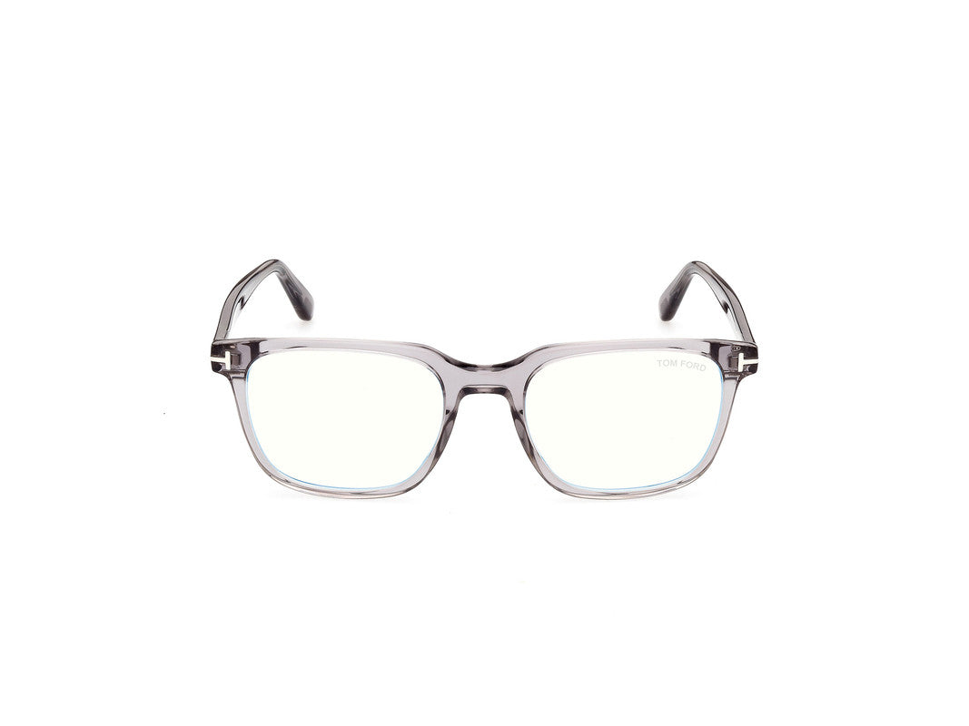 Shiny Grey Male Glasses Tom Ford 889214336927