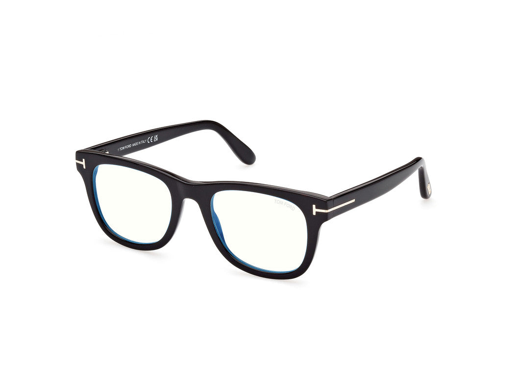 Shiny Black Male Glasses Tom Ford 889214337122