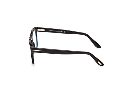 Shiny Black Male Glasses Tom Ford 889214337122