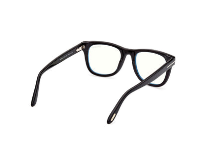 Shiny Black Male Glasses Tom Ford 889214337122