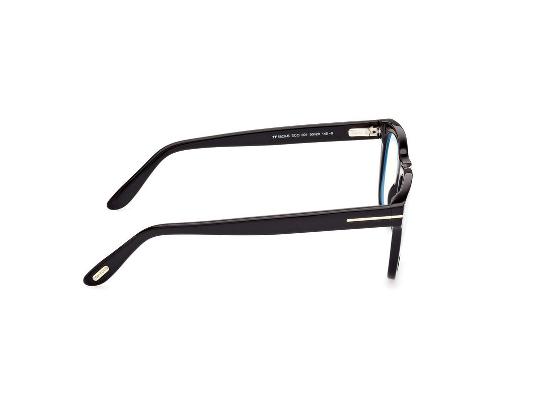 Shiny Black Male Glasses Tom Ford 889214337122