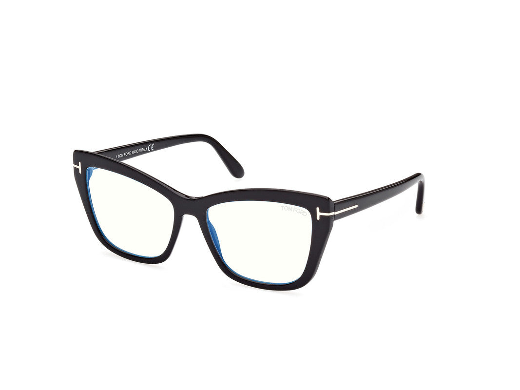 Shiny Black Female Glasses Tom Ford 889214337313