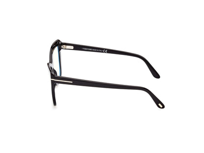 Shiny Black Female Glasses Tom Ford 889214337313