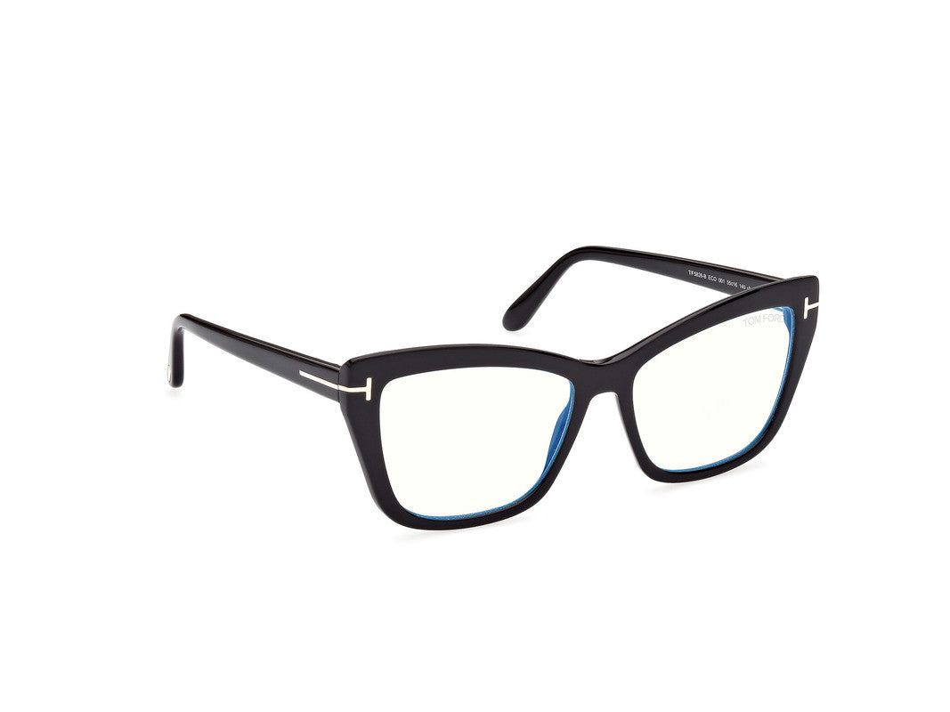 Shiny Black Female Glasses Tom Ford 889214337313