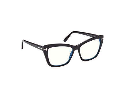 Shiny Black Female Glasses Tom Ford 889214337313