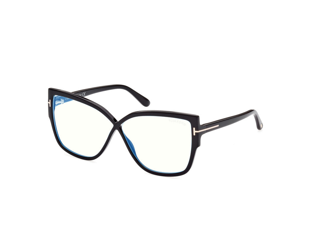 Shiny Black Female Glasses Tom Ford 889214337399