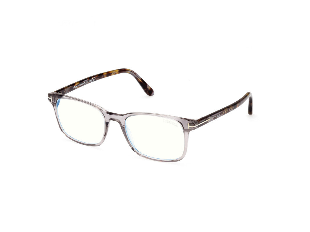 Shiny Grey Male Glasses Tom Ford 889214358400