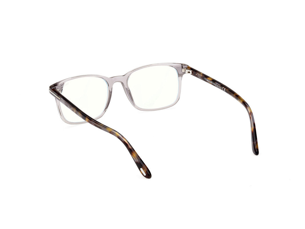 Shiny Grey Male Glasses Tom Ford 889214358400