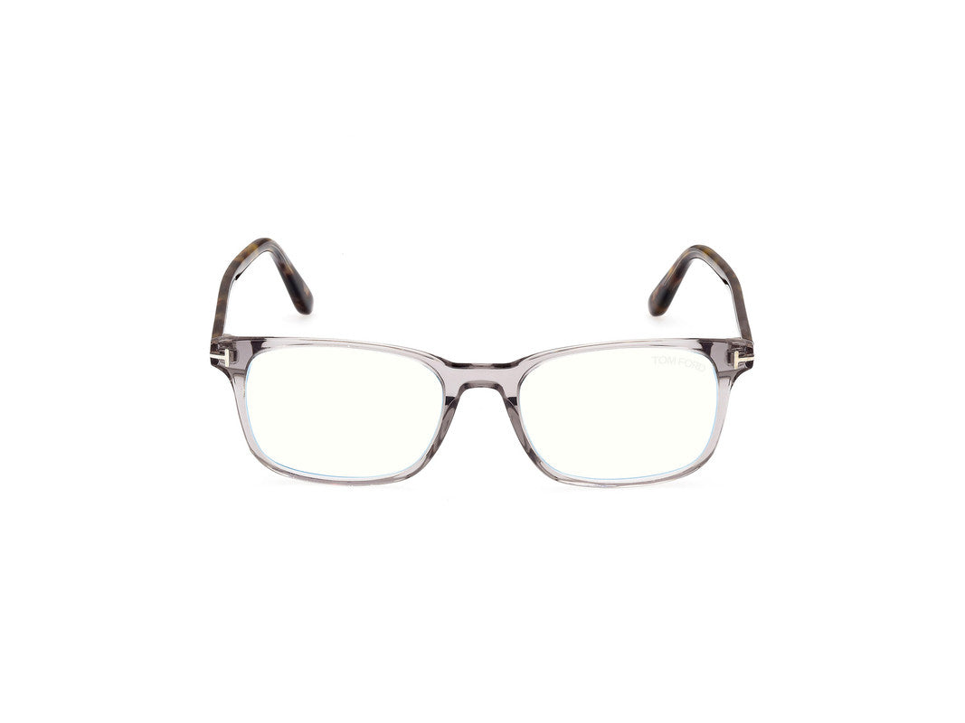 Shiny Grey Male Glasses Tom Ford 889214358400