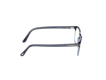 Shiny Blue Male Glasses Tom Ford 889214637635