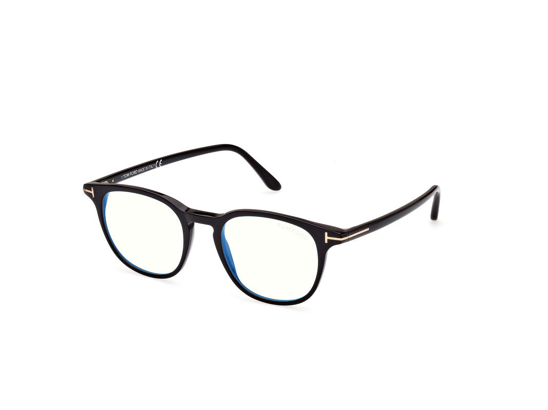 Shiny Black Male Glasses Tom Ford 889214358547