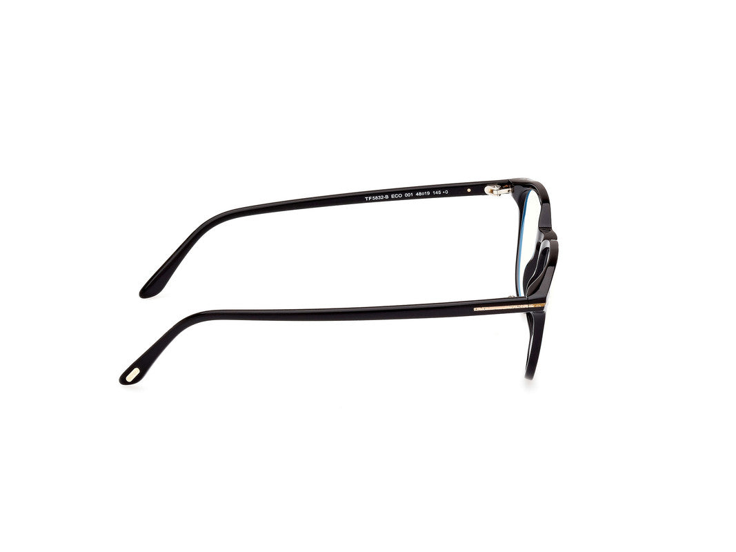 Shiny Black Male Glasses Tom Ford 889214358509