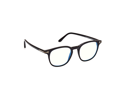 Shiny Black Male Glasses Tom Ford 889214358509