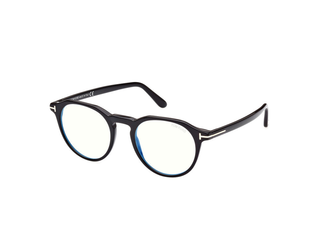 Shiny Black Male Glasses Tom Ford 889214358585