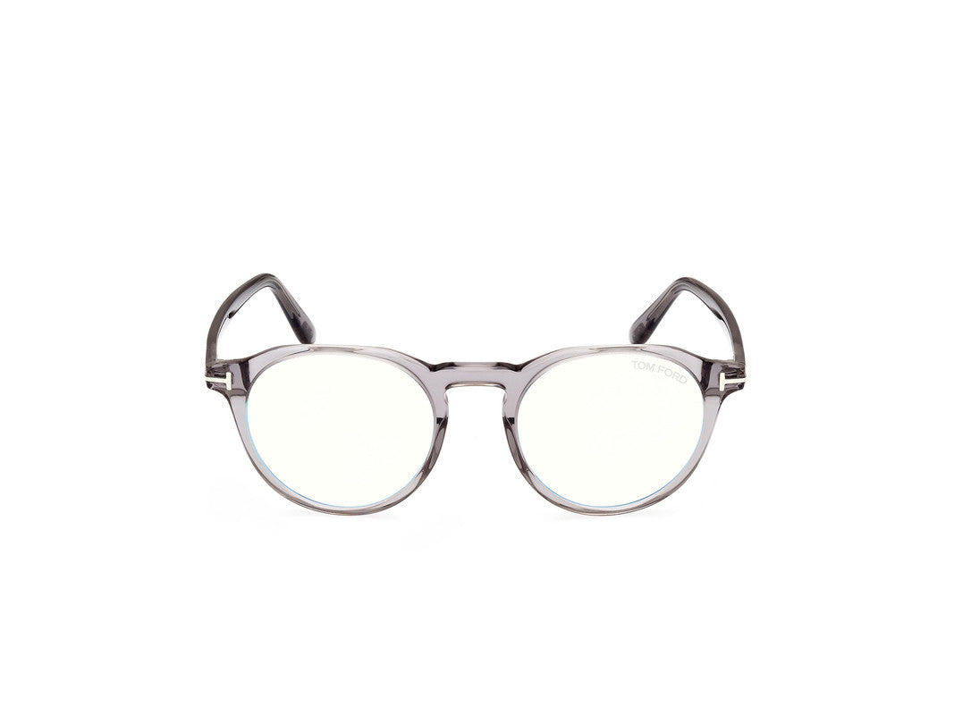 Shiny Grey Male Glasses Tom Ford 889214358592