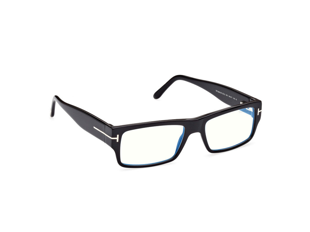 Shiny Black Male Glasses Tom Ford 889214358684