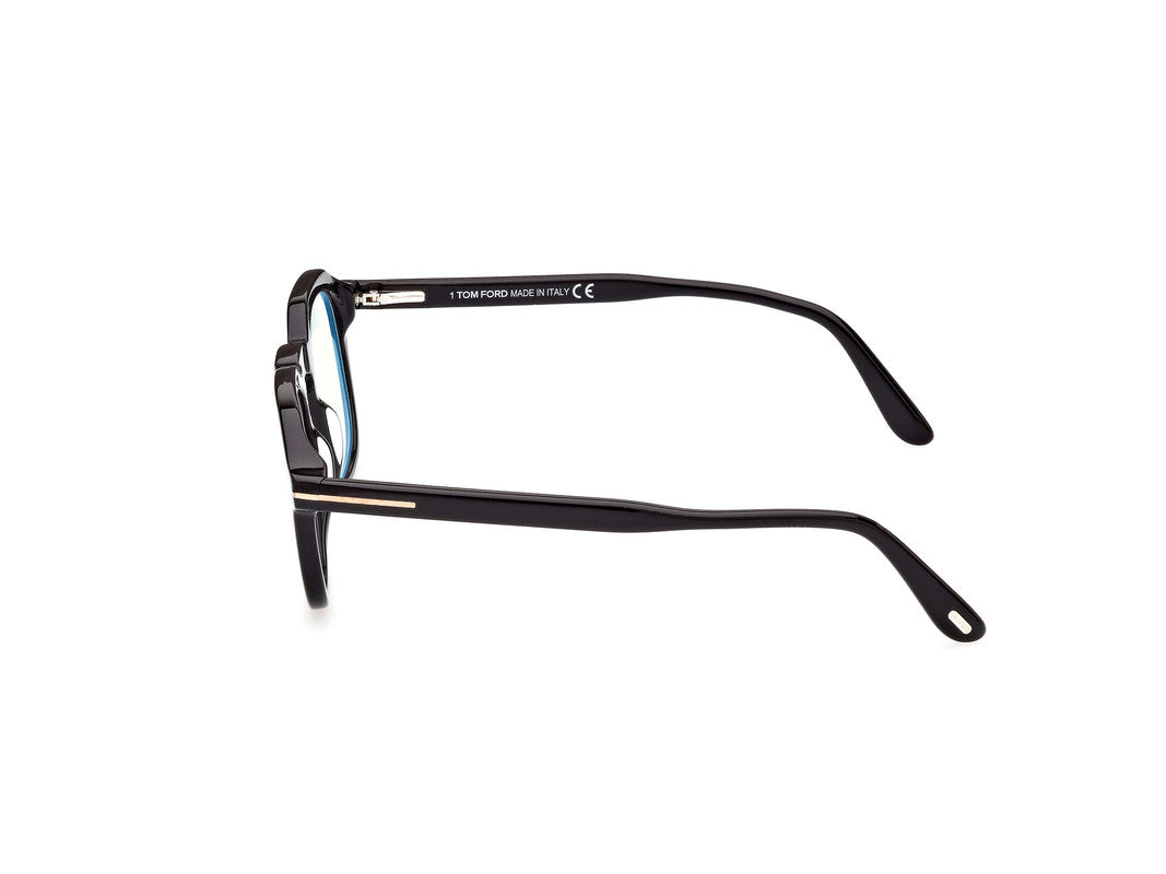 Shiny Black Male Glasses Tom Ford 889214358714