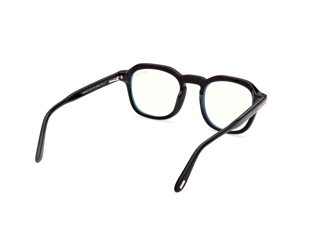 Shiny Black Male Glasses Tom Ford 889214358714