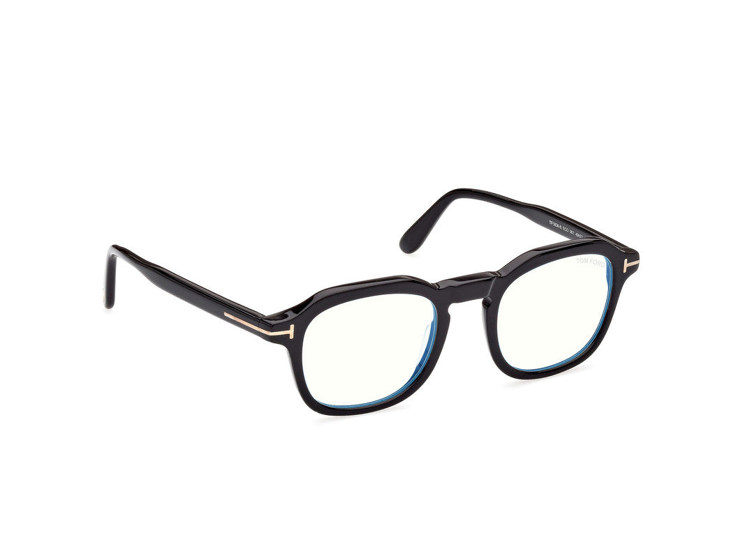 Shiny Black Male Glasses Tom Ford 889214358714