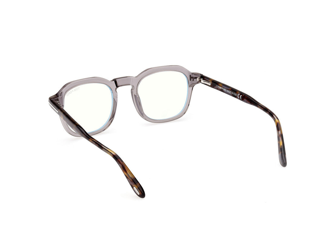 Shiny Grey Male Glasses Tom Ford 889214358721