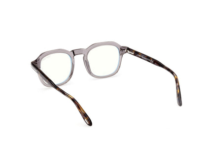 Shiny Grey Male Glasses Tom Ford 889214358721