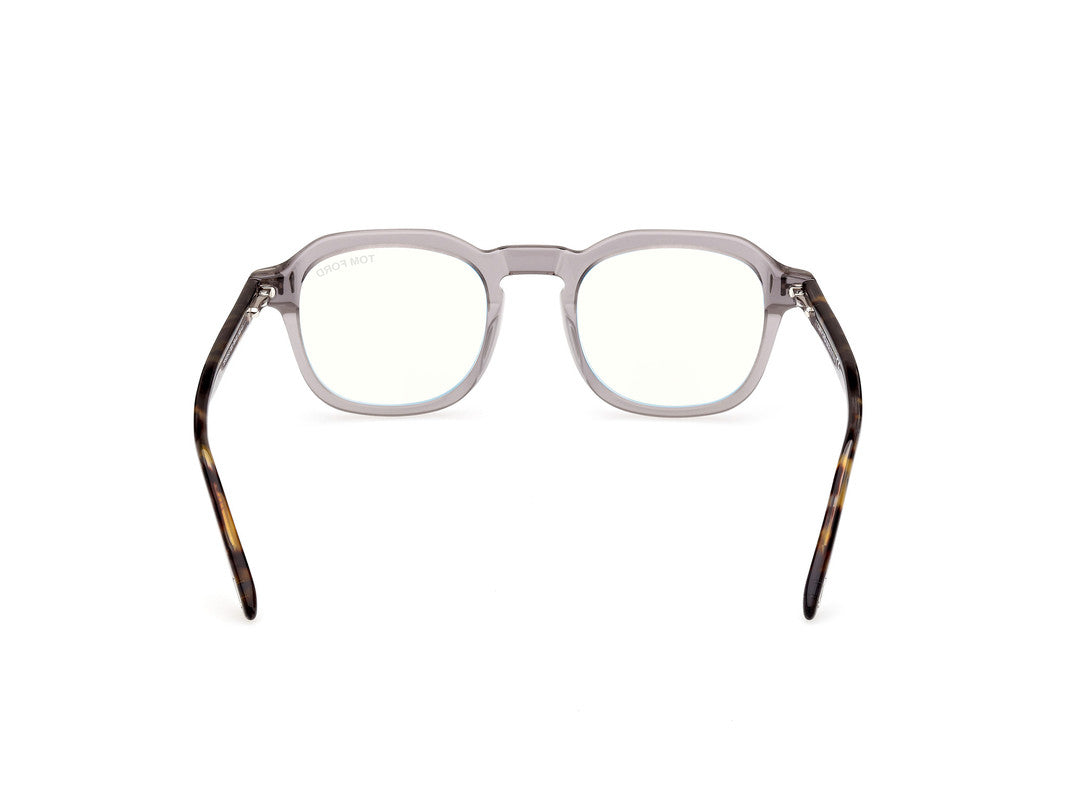 Shiny Grey Male Glasses Tom Ford 889214358721